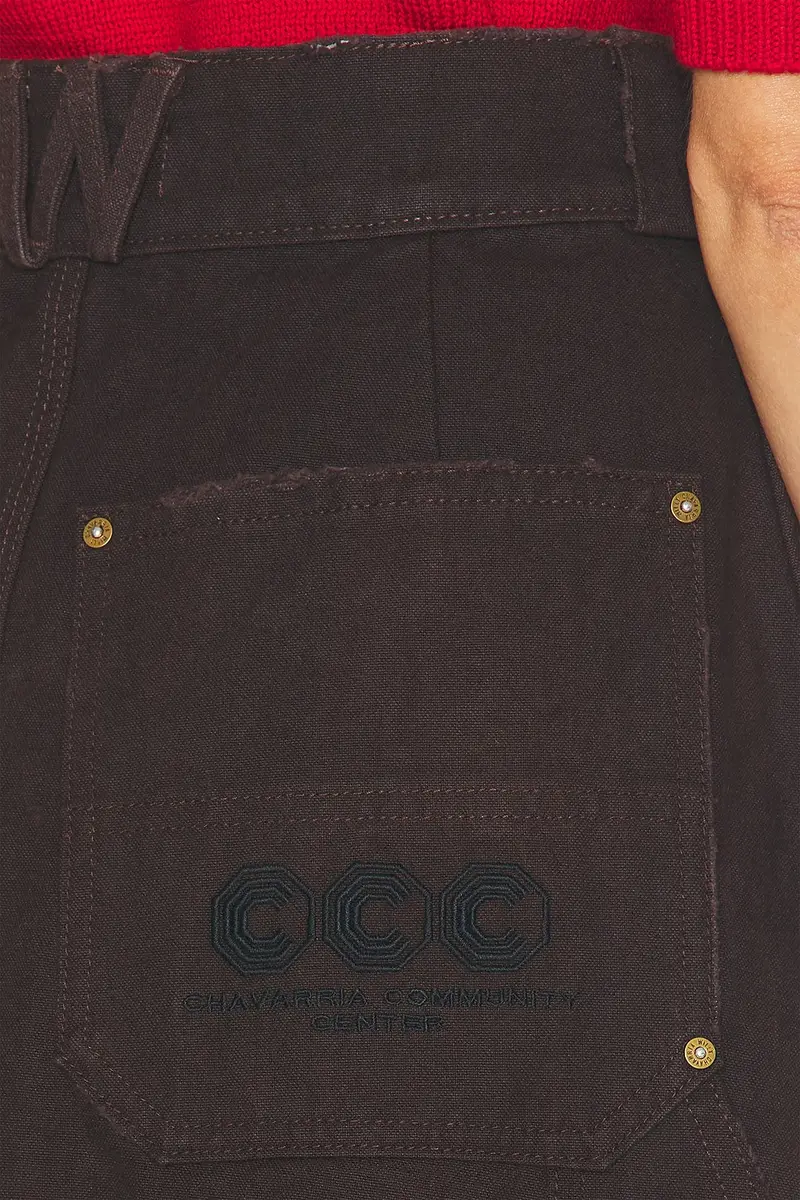 Willy Chavarria Midi Workwear Skirt | Thumbnail 6