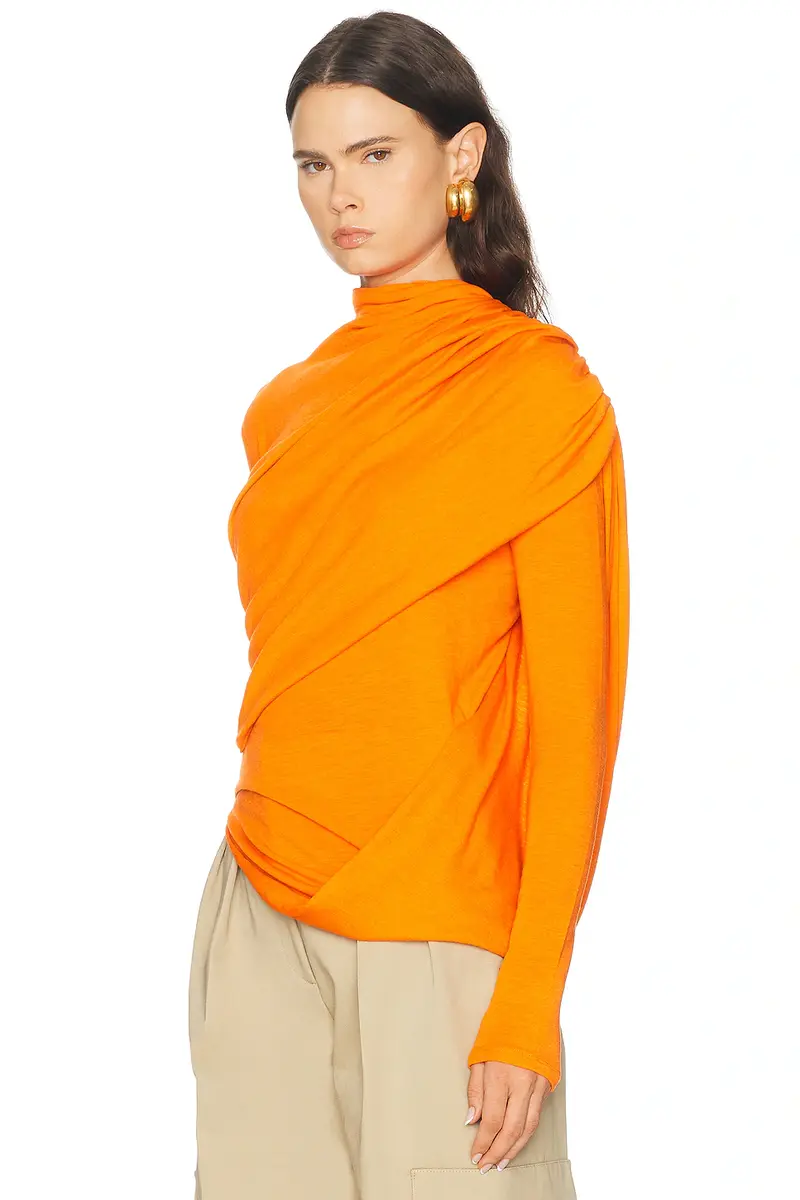 Mugler Cascade Long Sleeve Top | Thumbnail 3 Mugler Cascade Long Sleeve Top | Thumbnail 3