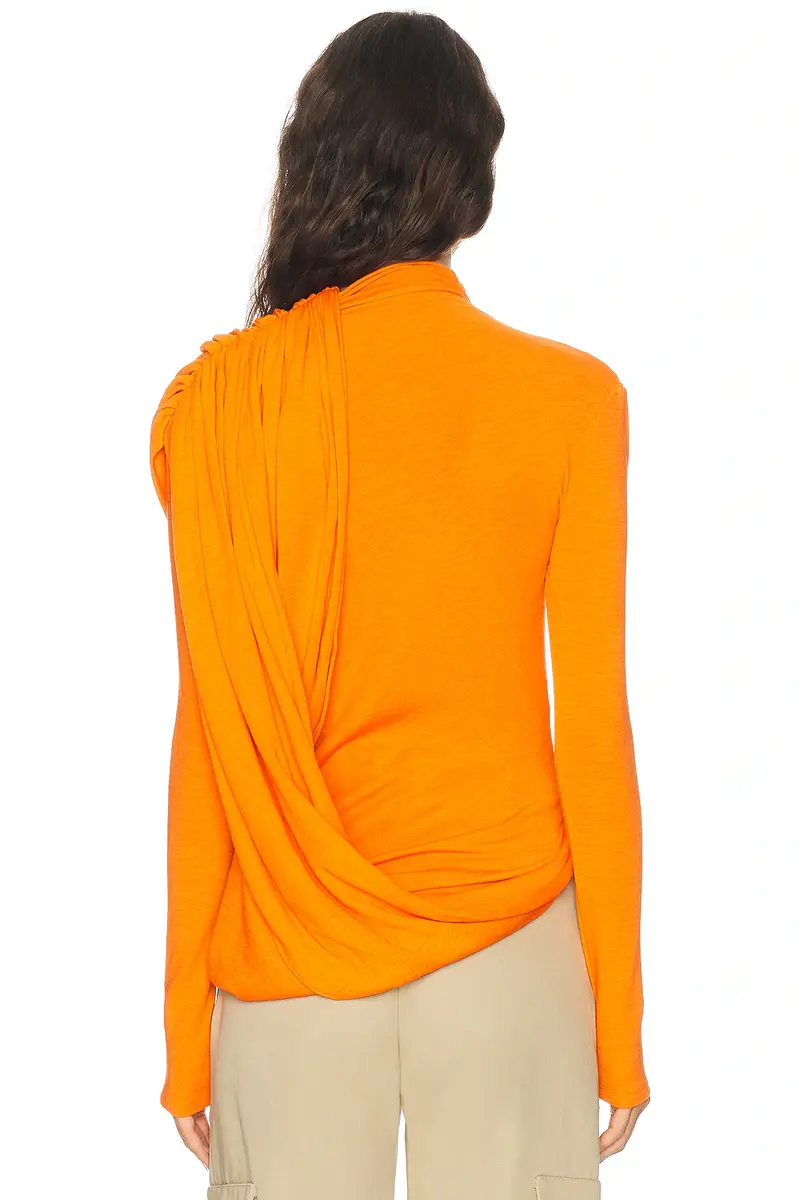 Mugler Cascade Long Sleeve Top | Thumbnail 4 Mugler Cascade Long Sleeve Top | Thumbnail 4