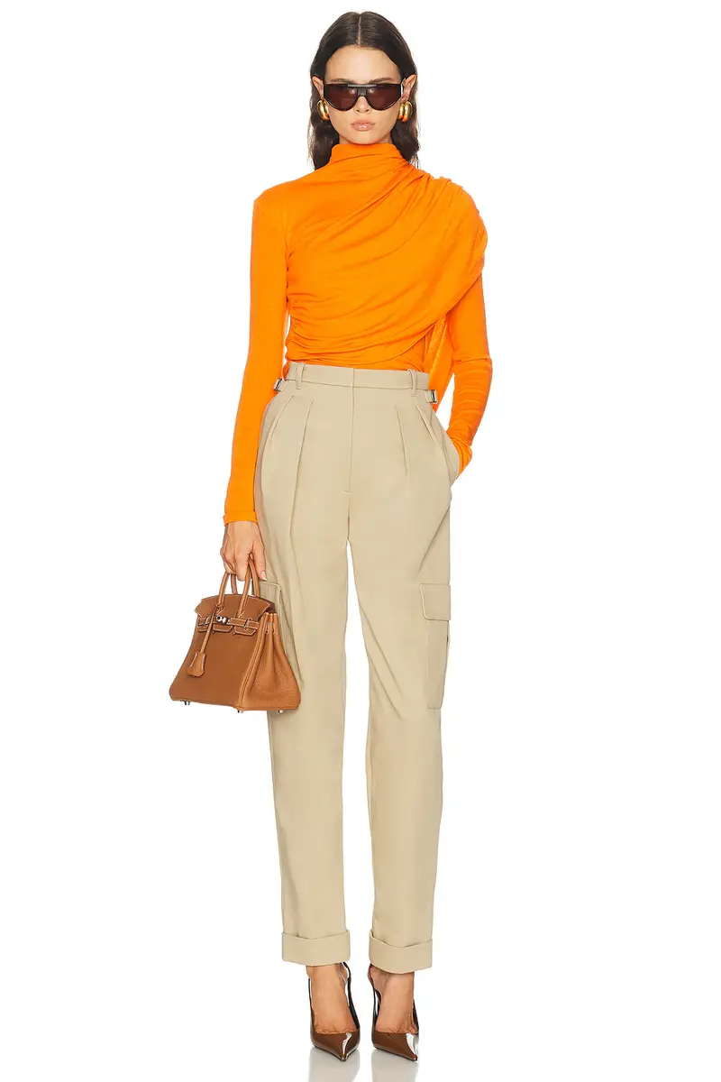 Mugler Cascade Long Sleeve Top | Thumbnail 5 Mugler Cascade Long Sleeve Top | Thumbnail 5