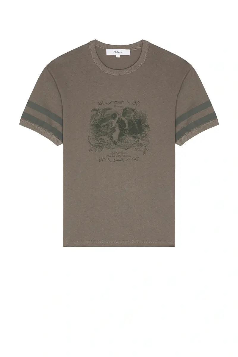 Palmes Mermaid Ringer Tee Shirt | Thumbnail 4