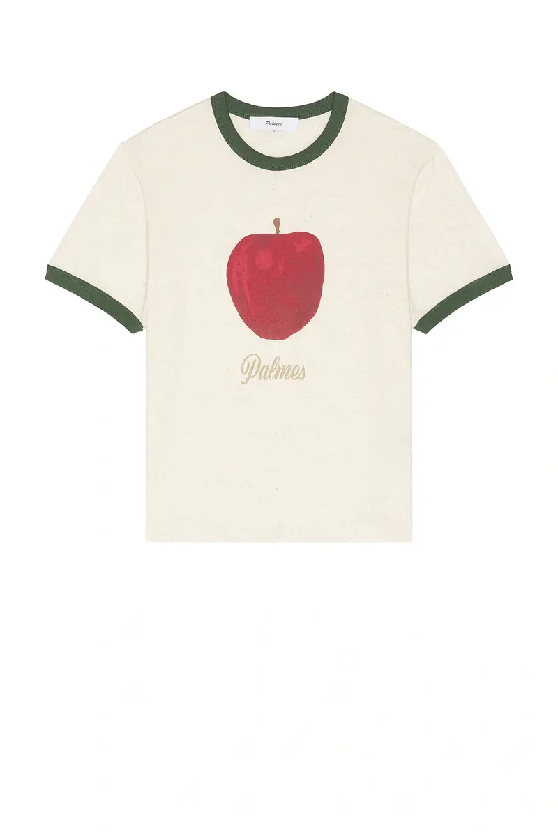 Palmes Apple Ringer Tee Shirt | Thumbnail 4 Palmes Apple Ringer Tee Shirt | Thumbnail 4