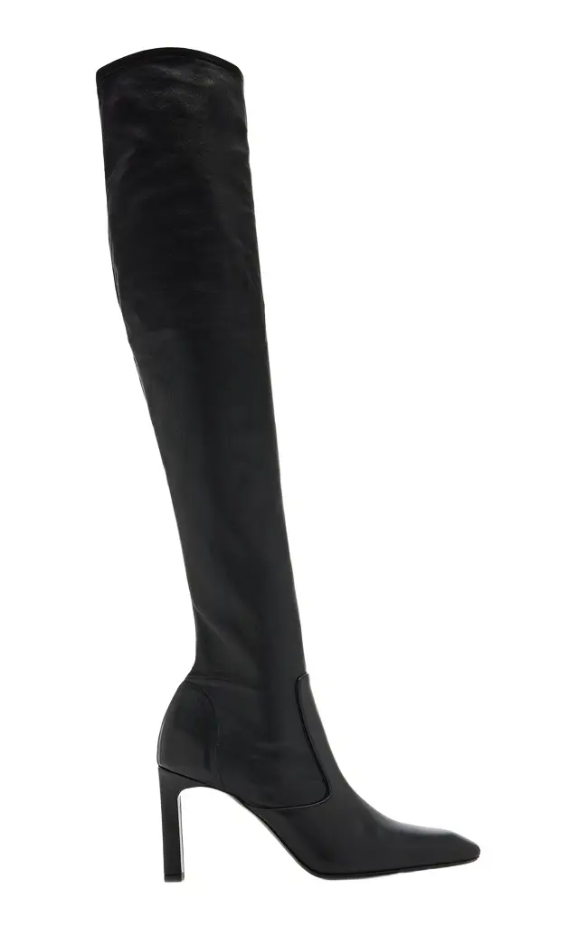 Over-The-Knee Leather Boots