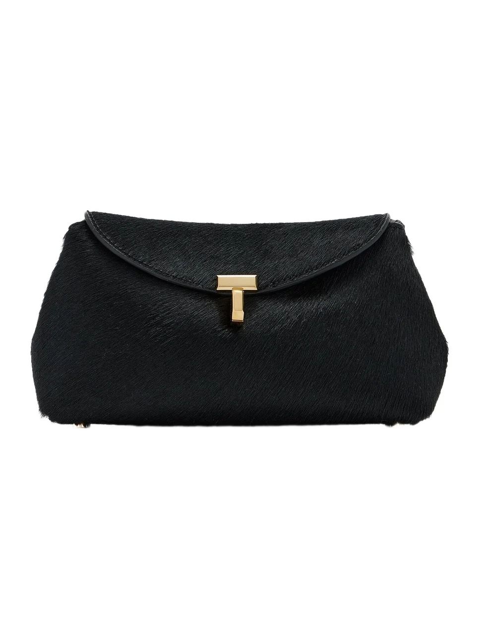 Mini T-Lock Pony Hair Clutch Mini T-Lock Pony Hair Clutch