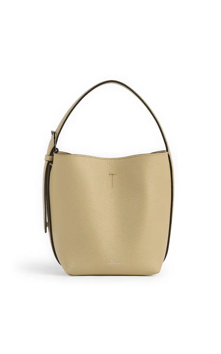 Petite Belted Leather Tote Petite Belted Leather Tote