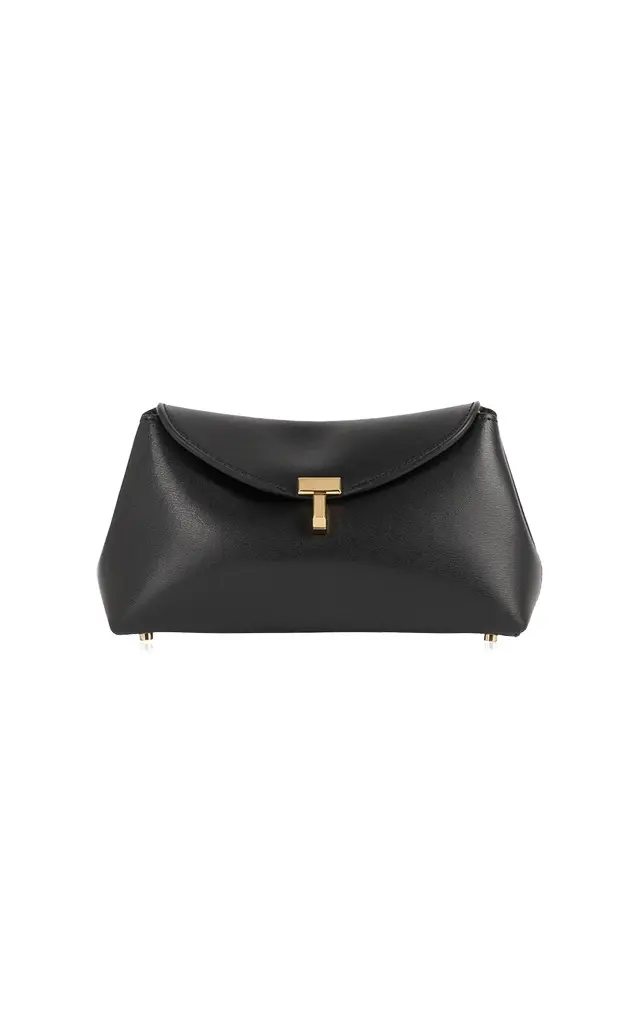 Mini T-Lock Leather Clutch Mini T-Lock Leather Clutch