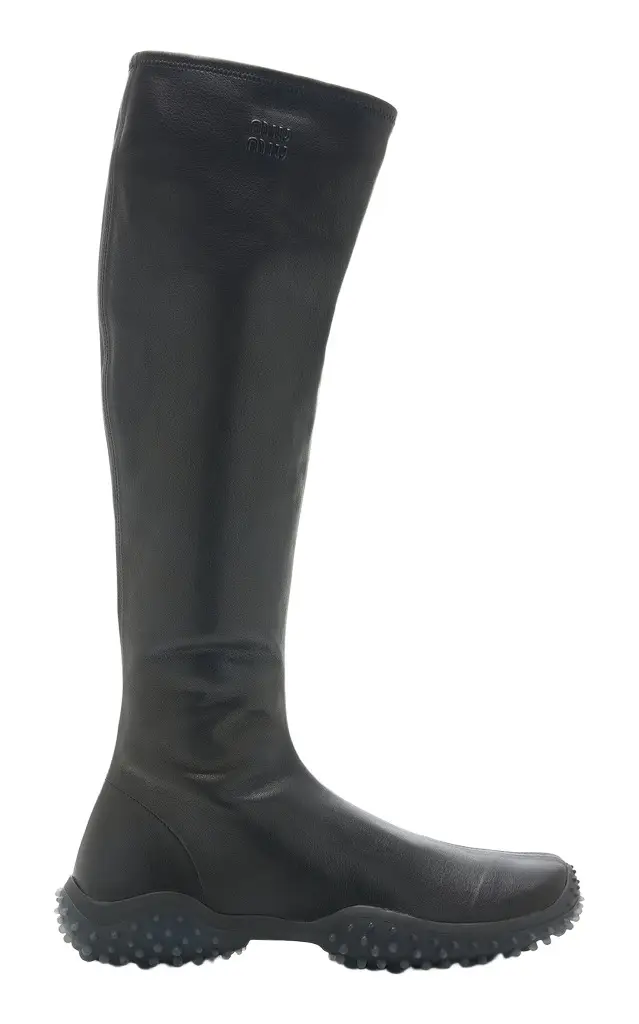 Leather Knee Boots