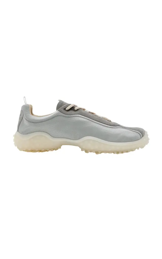 Bubble Nylon and Suede Sneakers Bubble Nylon and Suede Sneakers