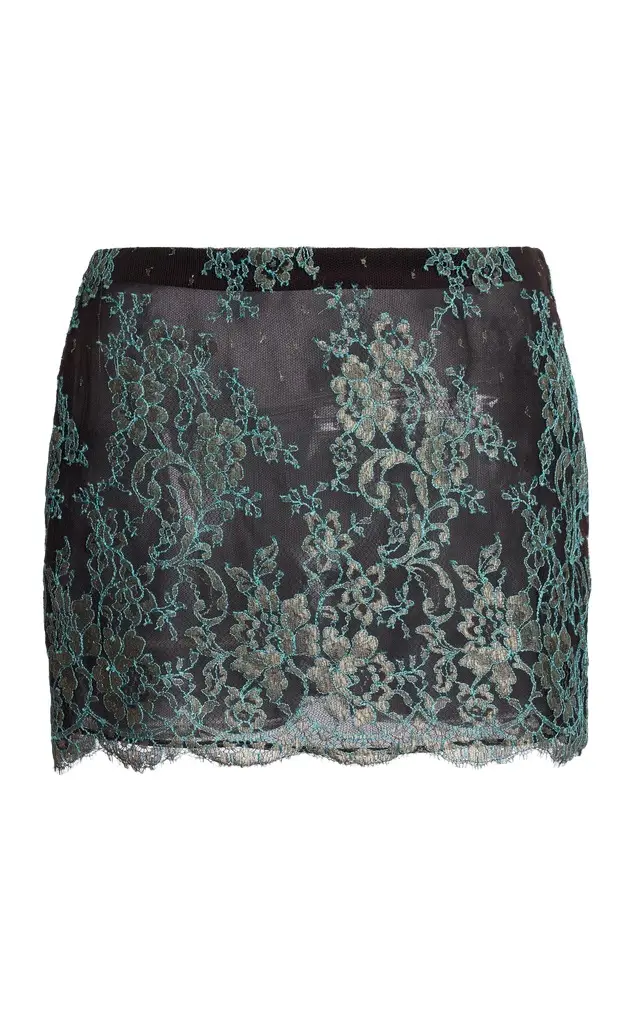Valentino Garavani Lace Mini Skirt