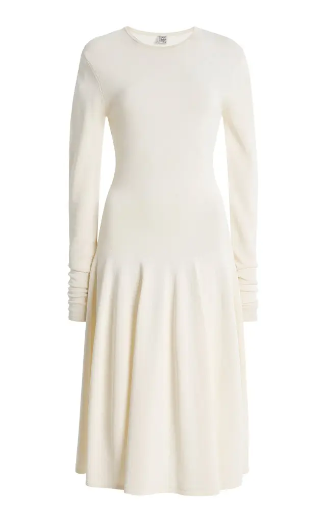 TOTEME Sculpted Knit Mini Dress