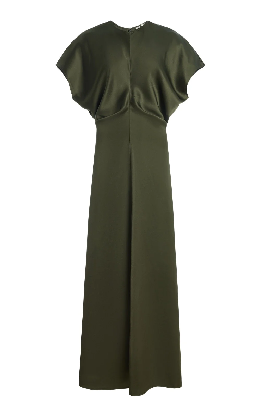 Slouch Waist Satin Midi Dress Slouch Waist Satin Midi Dress