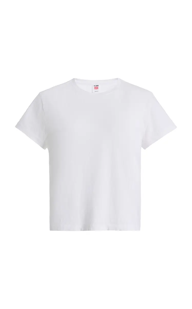 RE/DONE 1950s Boxy Cotton T-Shirt
