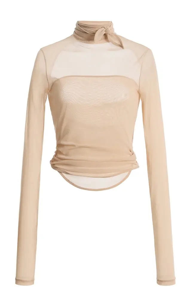 Lemaire Ballerina Tulle Scarf Top