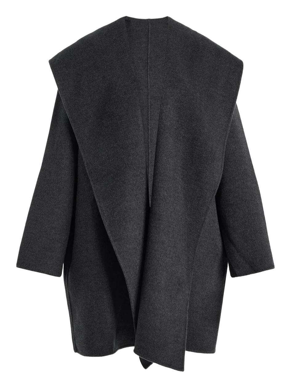 Wool Hoodie Coat Wool Hoodie Coat