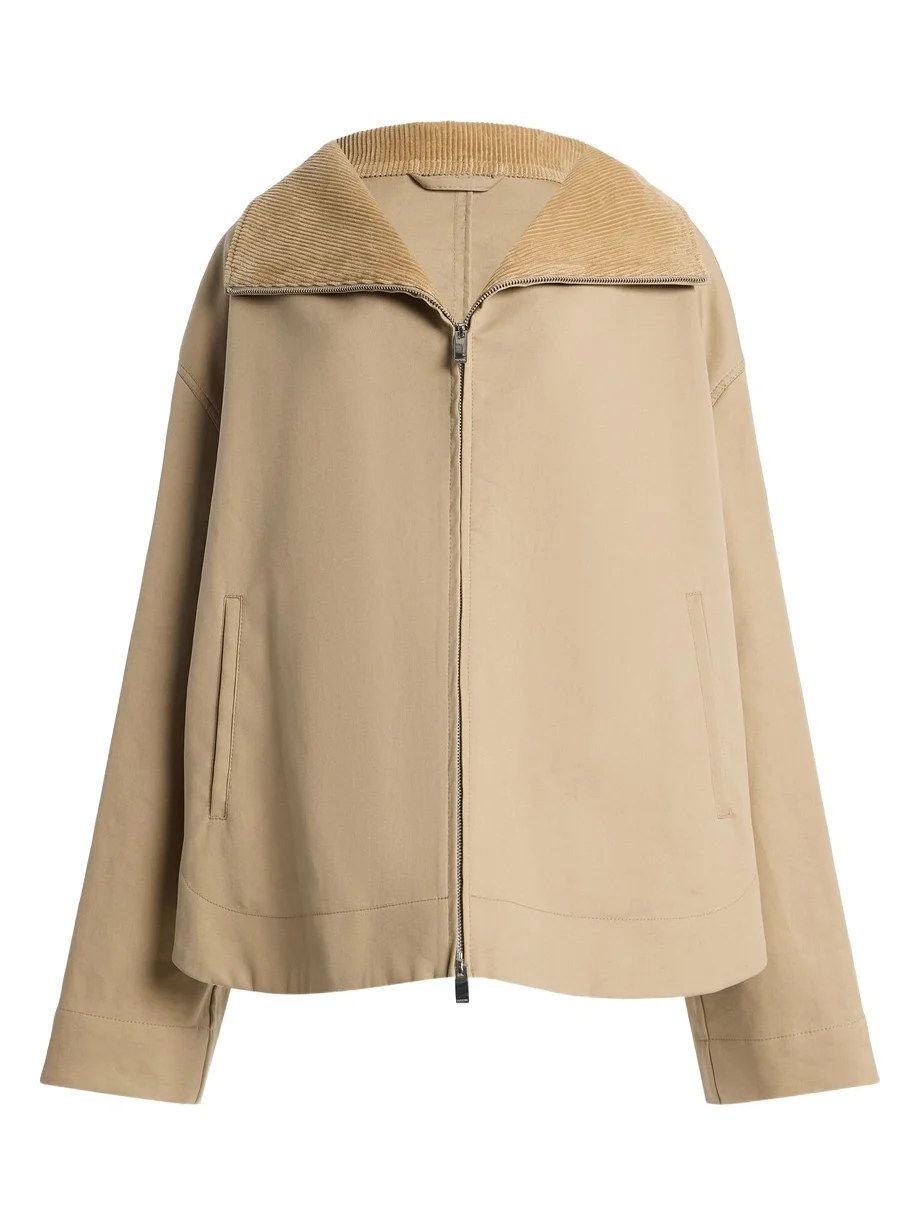 TOTEME Zipped Country Cotton Jacket