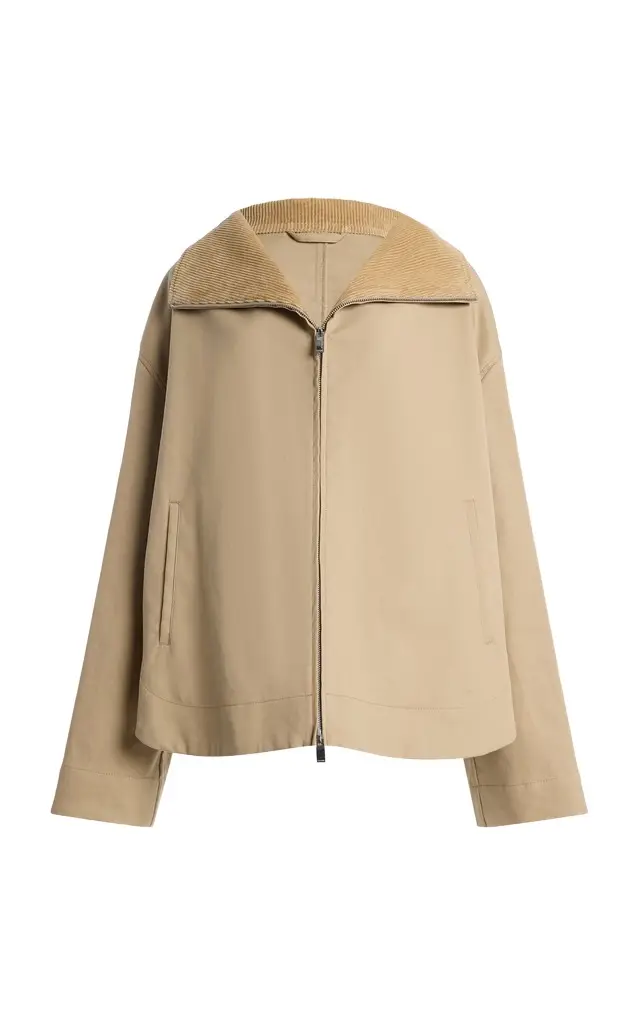 Zipped Country Cotton Jacket Zipped Country Cotton Jacket