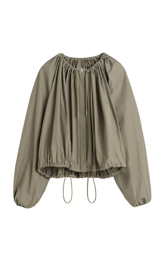 TOTEME Gathered Parachute Shell Coat