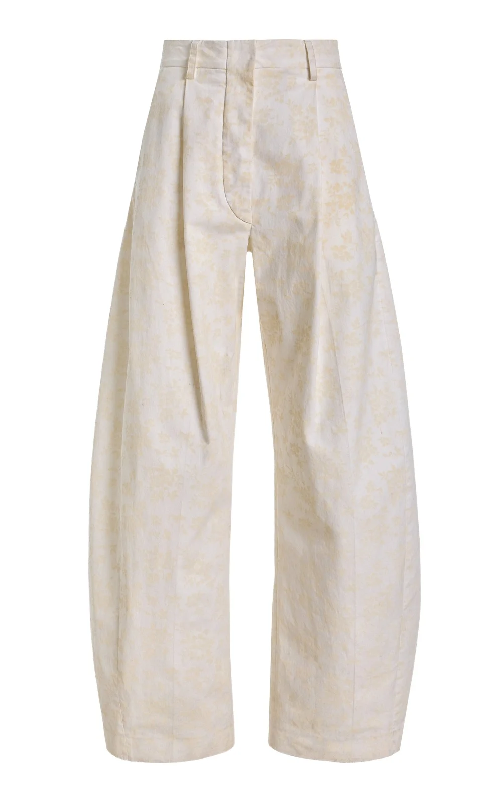 The Latest Billie Pleated Cotton-Gabardine Barrel-Leg Trousers