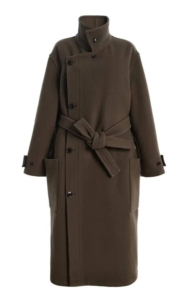 Wrap Cotton Trench Coat