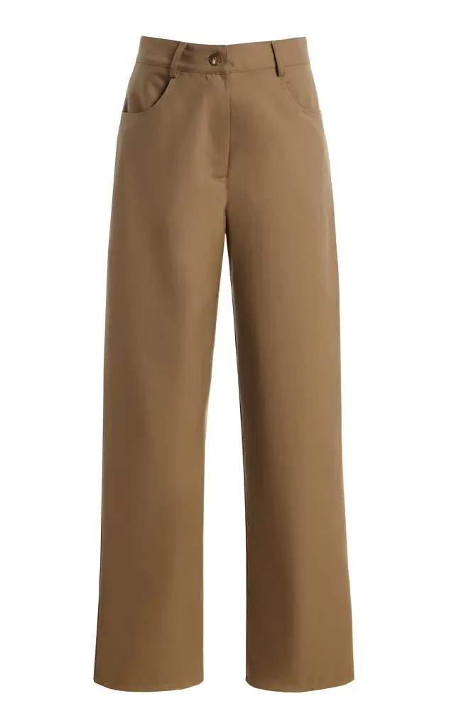 SLOAN Exclusive Wool Straight-Leg Jeans