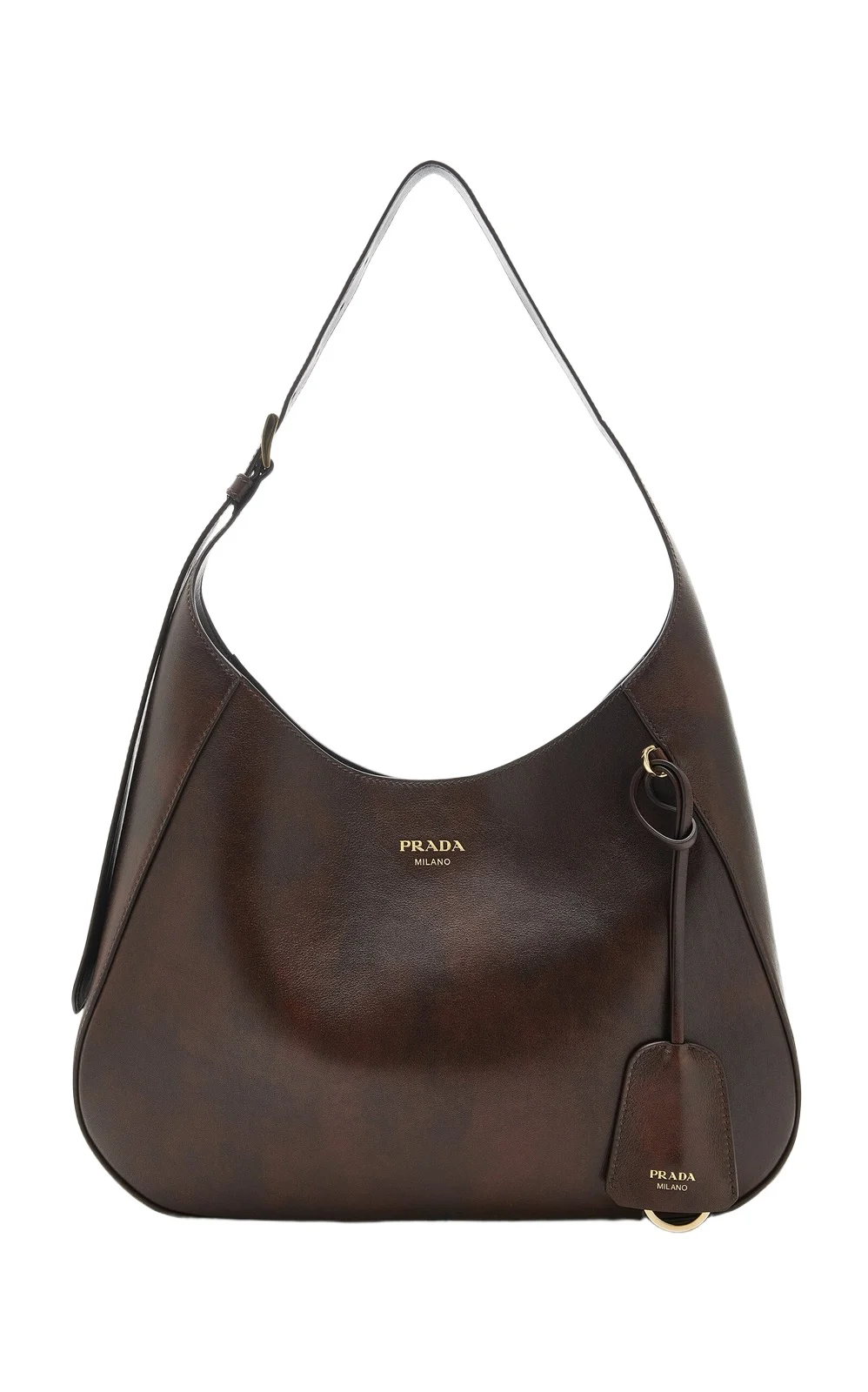 Prada Aimee Leather Shoulder Bag