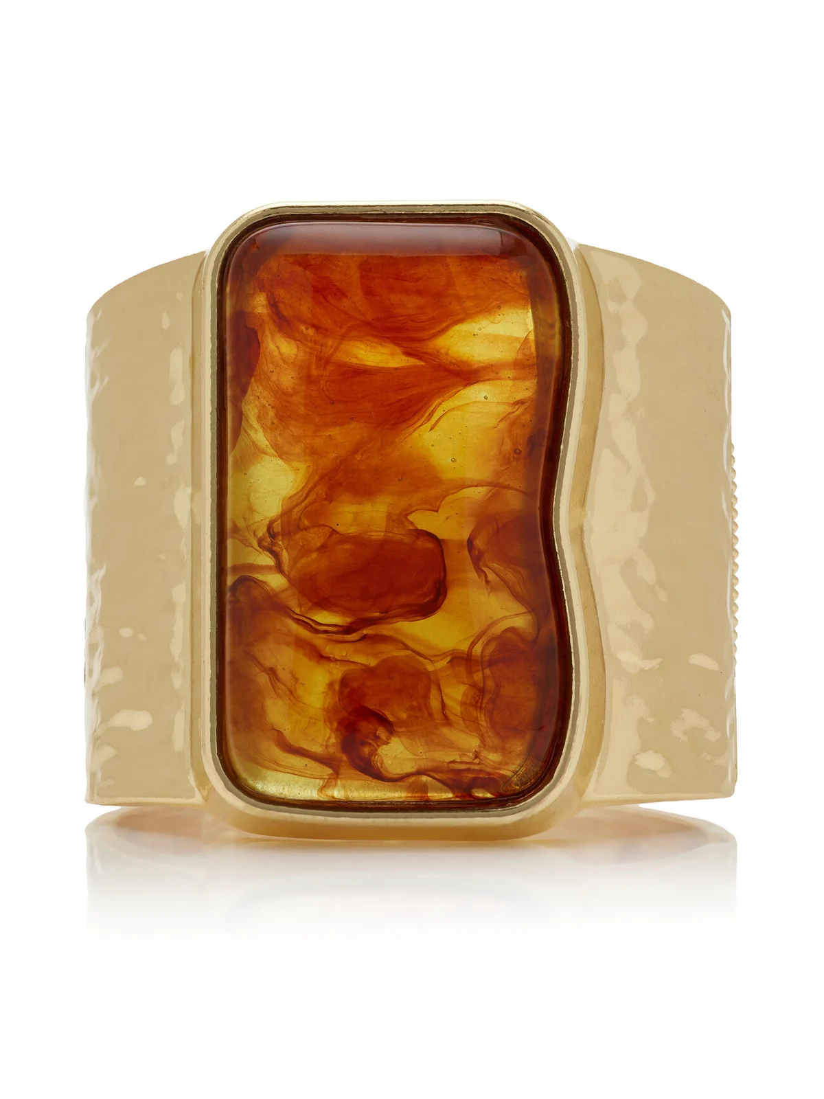 Exclusive Embellished Brass Cuff