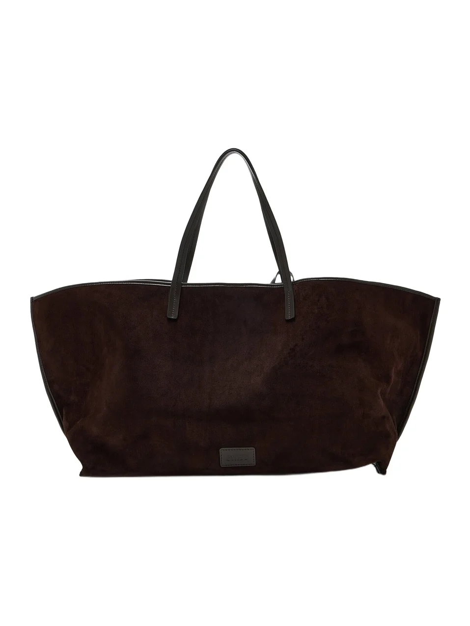 Christos Large Suede Tote Bag Christos Large Suede Tote Bag