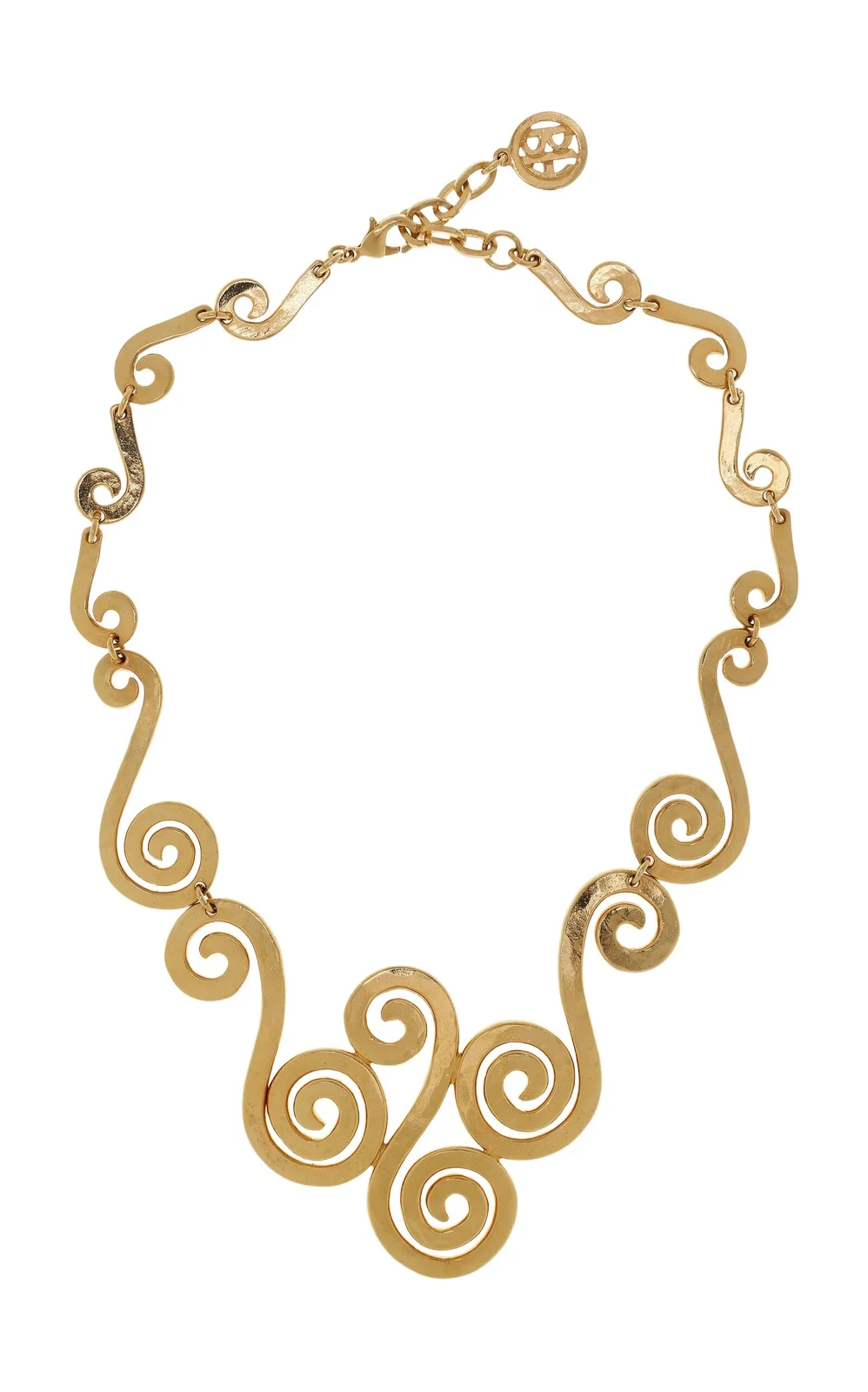 Exclusive Swirls Brass Necklace Exclusive Swirls Brass Necklace