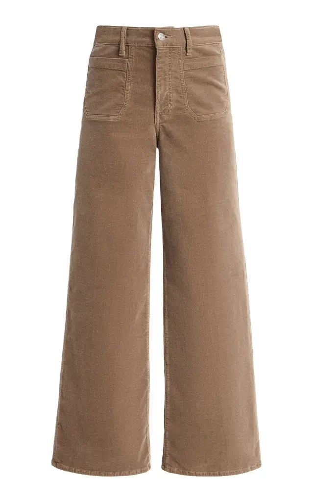 Le Slim Corduroy Mid-Rise Modernist Palazzo Jeans Le Slim Corduroy Mid-Rise Modernist Palazzo Jeans