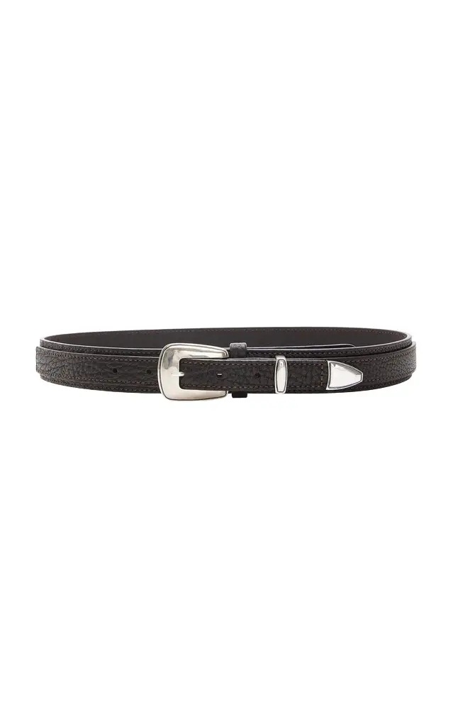 Minimal Western Leather Belt Minimal Western Leather Belt