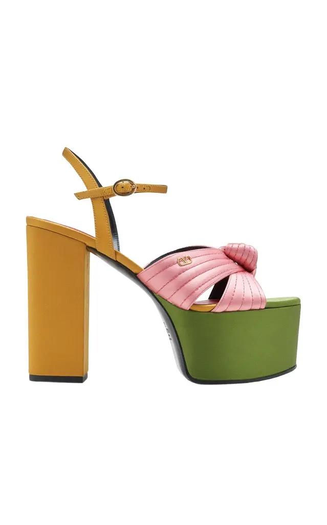 Crasher Satin Platform Sandals Crasher Satin Platform Sandals