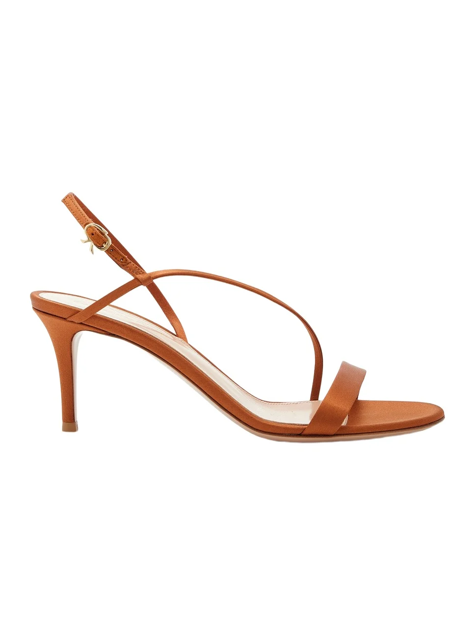 Gianvito Rossi Manhattan Satin Sandals