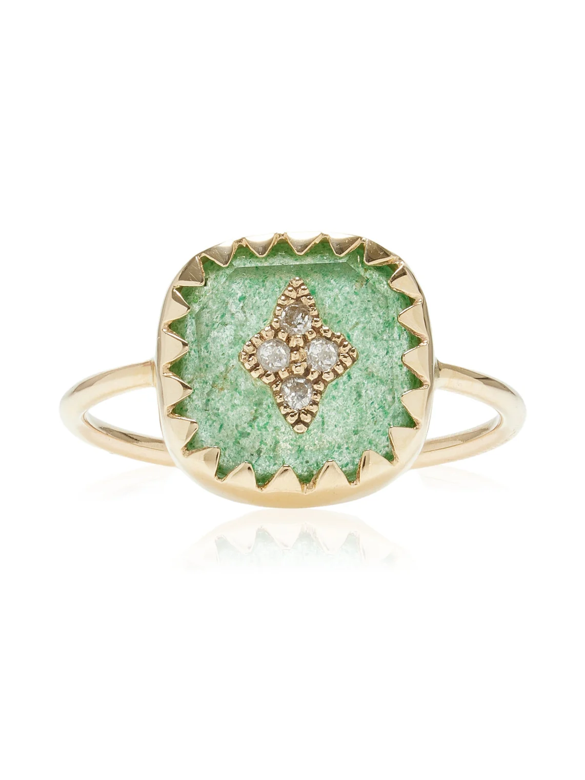 Pascale Monvoisin Pierrot Aventurine Ring