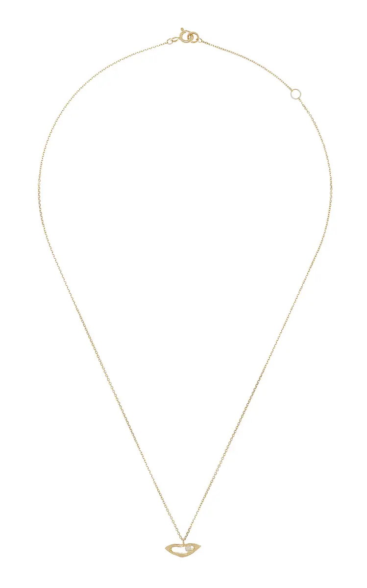 Pascale Monvoisin Noor 9K Gold Diamond Necklace