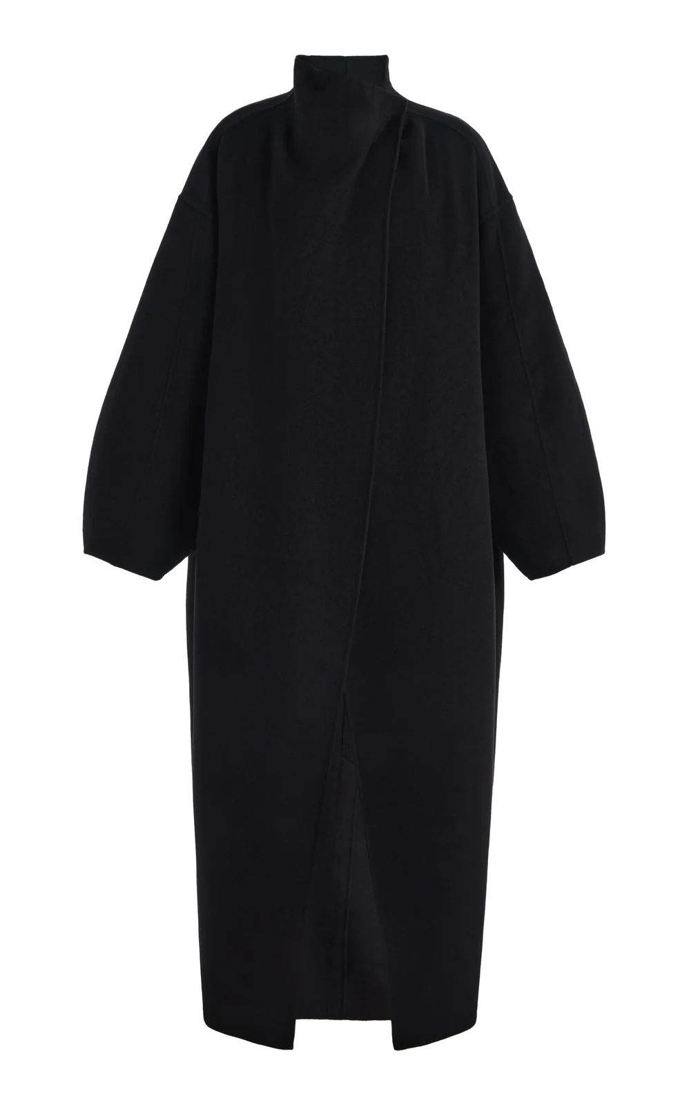 Leroy Funnel-Neck Wool-Blend Coat Leroy Funnel-Neck Wool-Blend Coat