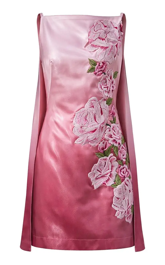 Rose Armour Embroidered Mini Dress Rose Armour Embroidered Mini Dress