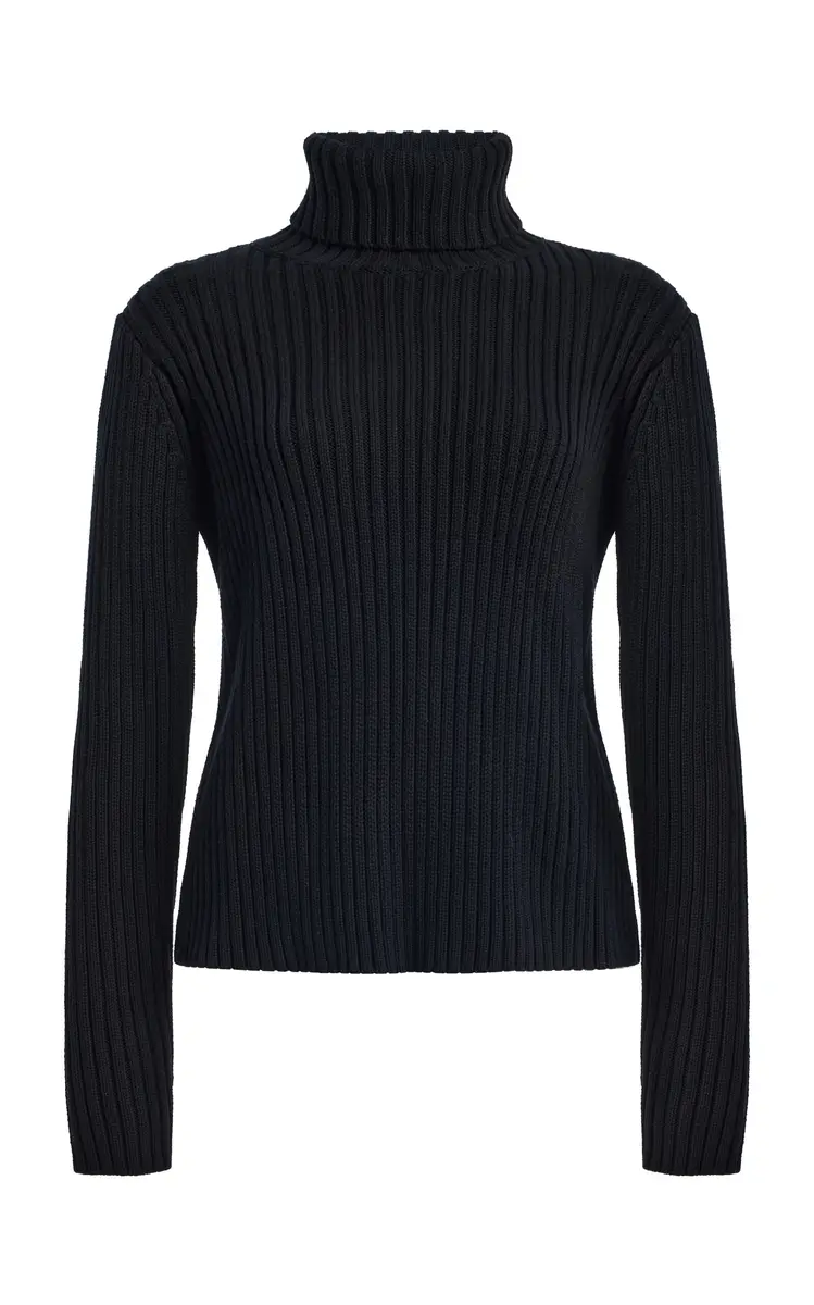 STILL HERE Miller Turtleneck Cotton Top