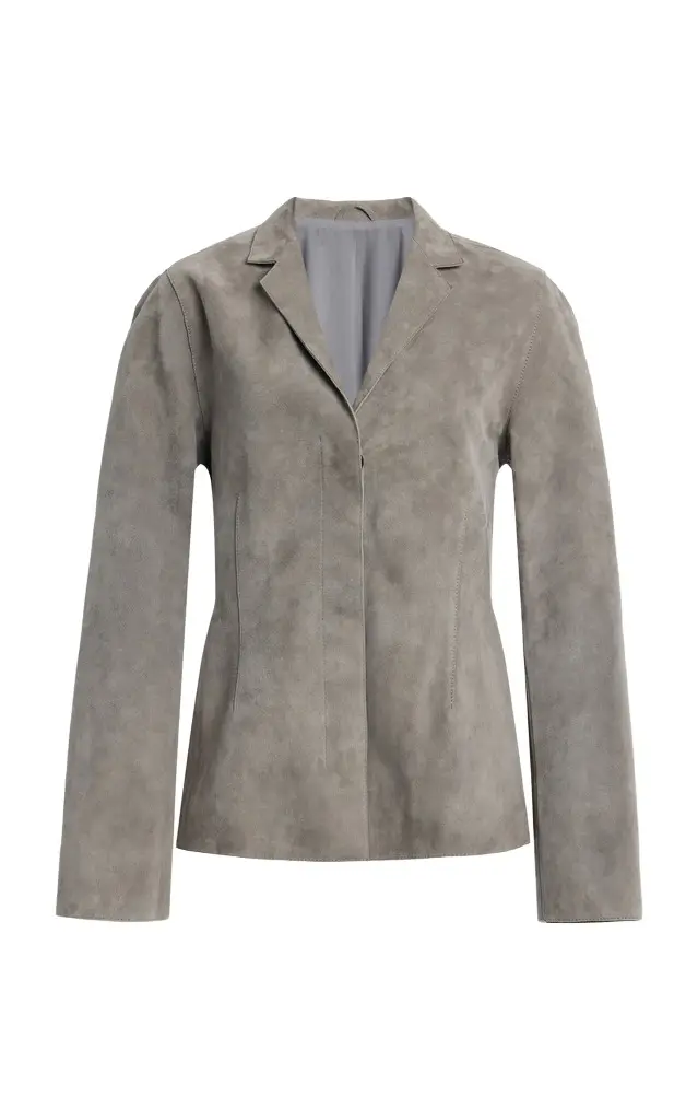 STILL HERE Devon Suede Blazer