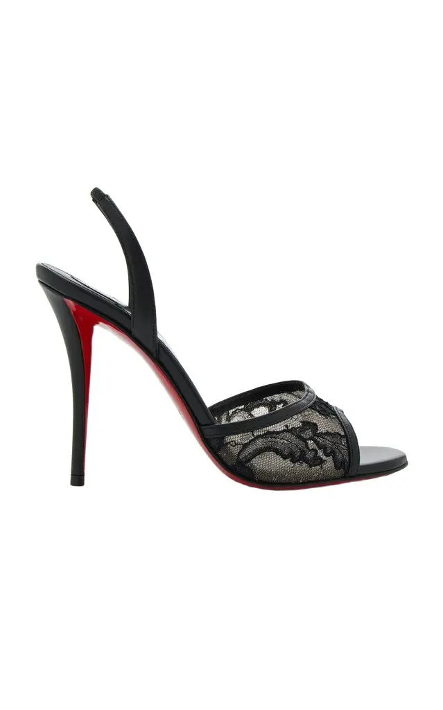 Christian Louboutin Miss Z 100mm Slingback Sandals