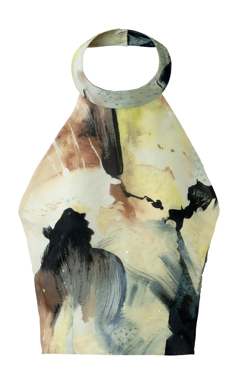Abstract Burst Silk Top Abstract Burst Silk Top