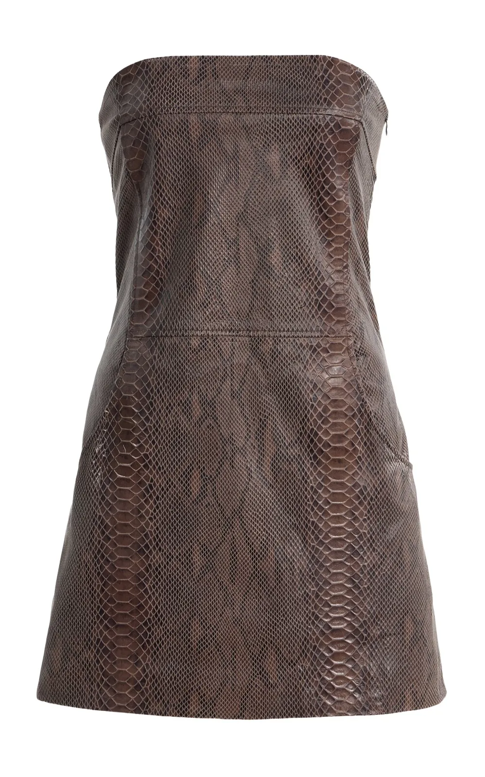 Paris Georgia Audrey Leather Mini Dress