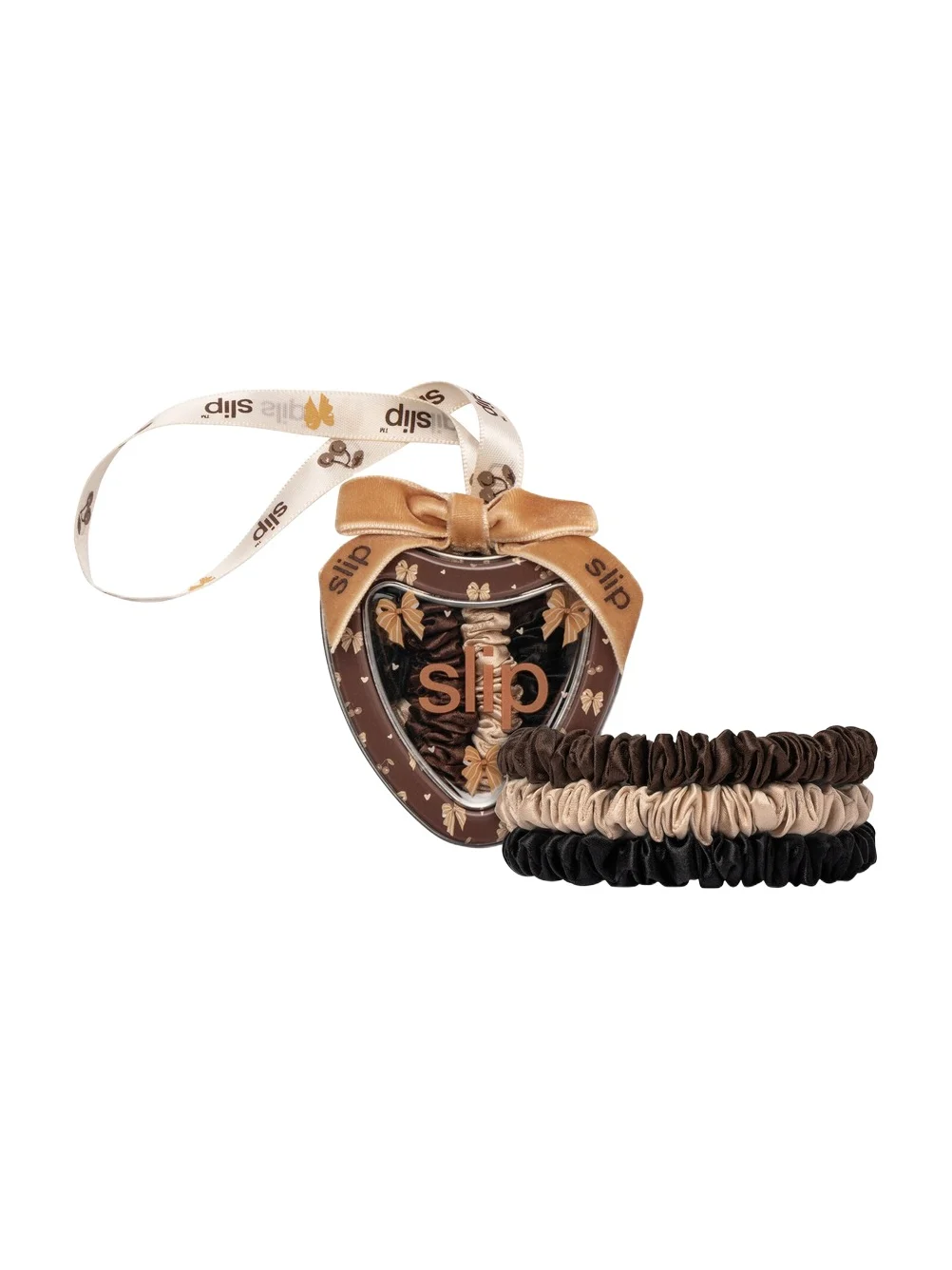 Slip Silk Skinny Scrunchie Ornament