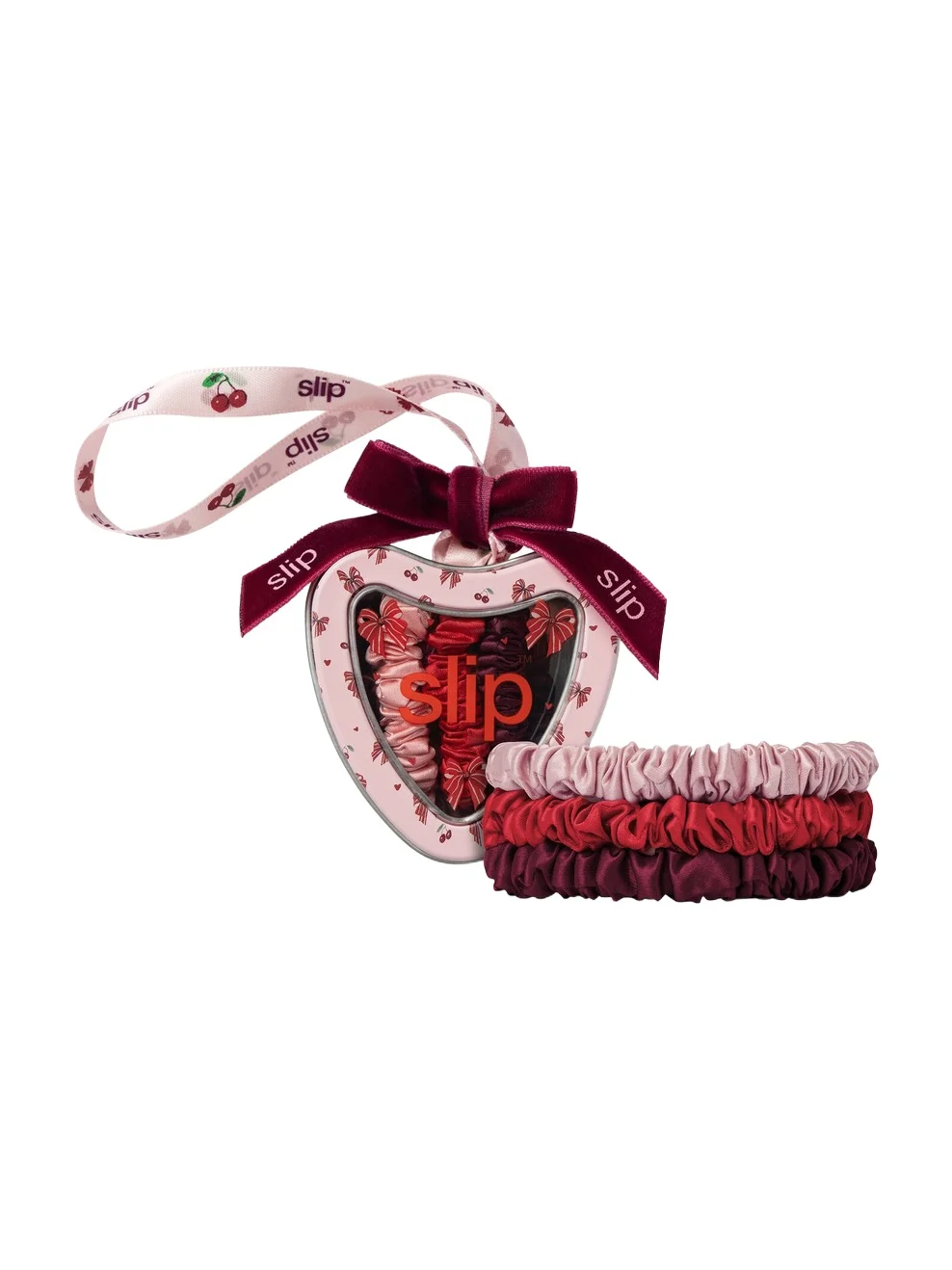 Silk Skinny Scrunchie Ornament Silk Skinny Scrunchie Ornament