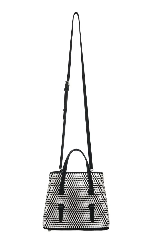 Alaïa Mina 20 Studded Suede Bag