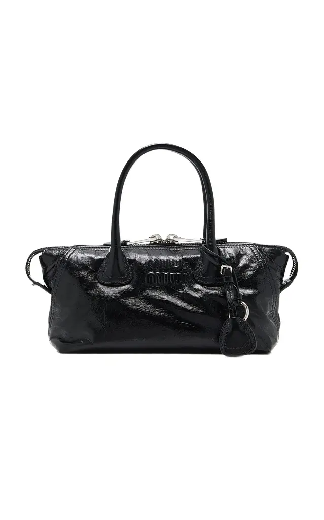 Leather Top Handle Bag
