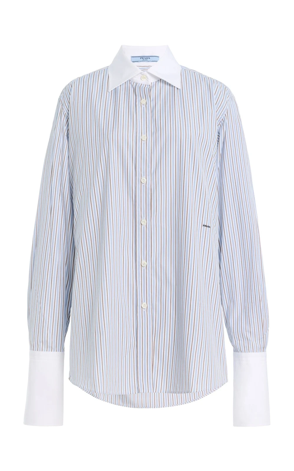 Prada Striped Cotton Shirt