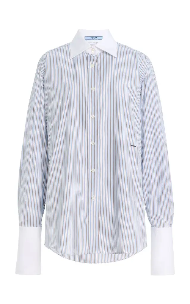 Striped Cotton Shirt Striped Cotton Shirt