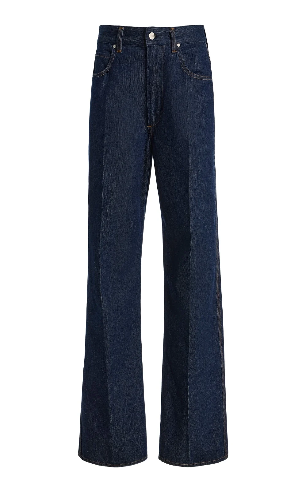 Morgan Rigid Mid-Rise Straight-Leg Jeans Morgan Rigid Mid-Rise Straight-Leg Jeans