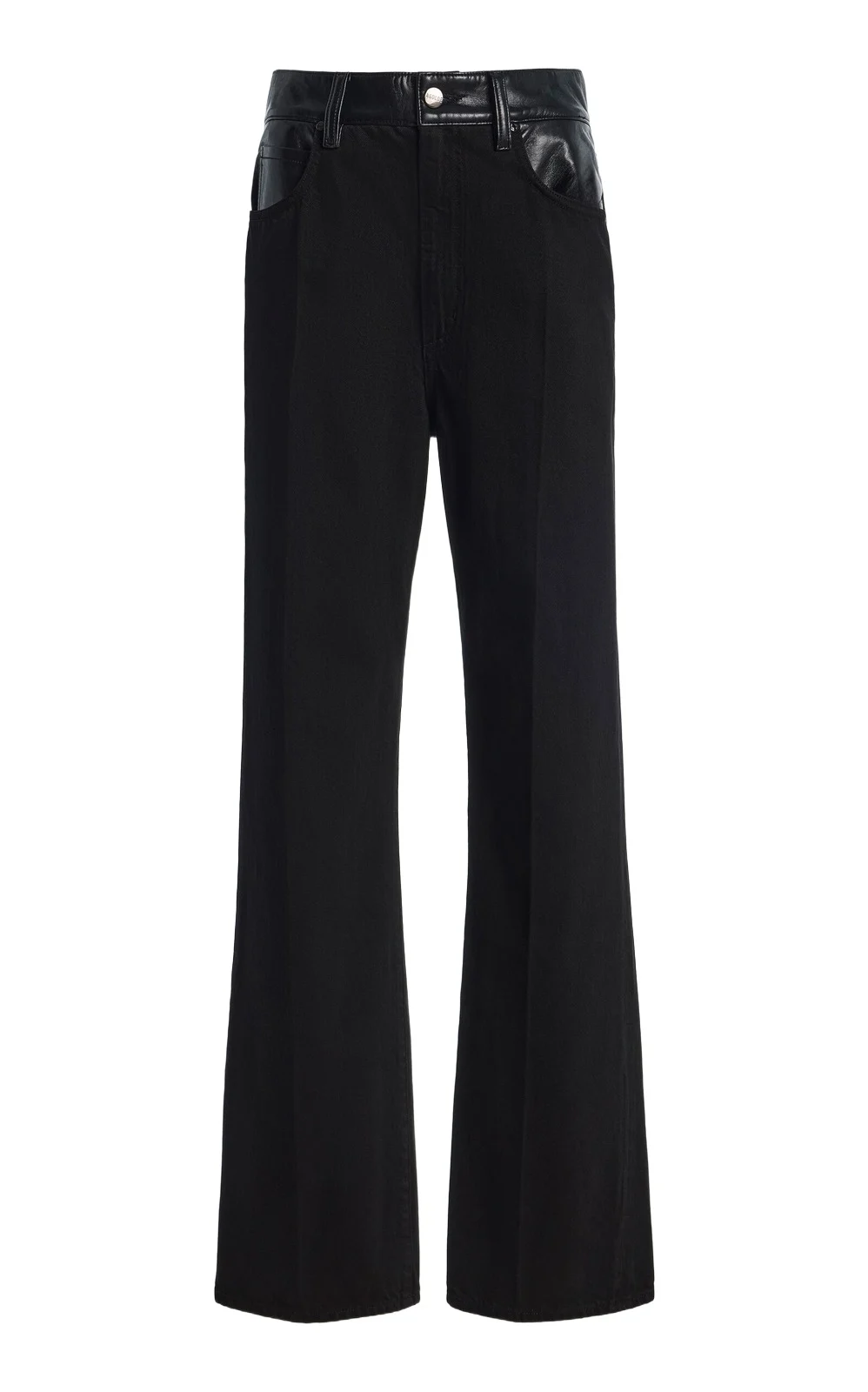 Morgan Rigid Mid-Rise Straight-Leg Jeans Morgan Rigid Mid-Rise Straight-Leg Jeans