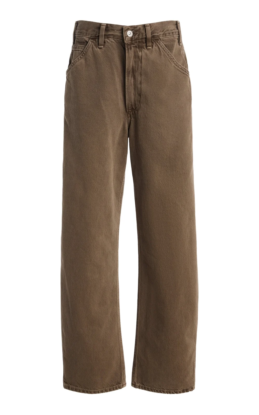 Citizens of Humanity Miro Full-Length Rigid Mid-Rise Wide-Leg Jeans